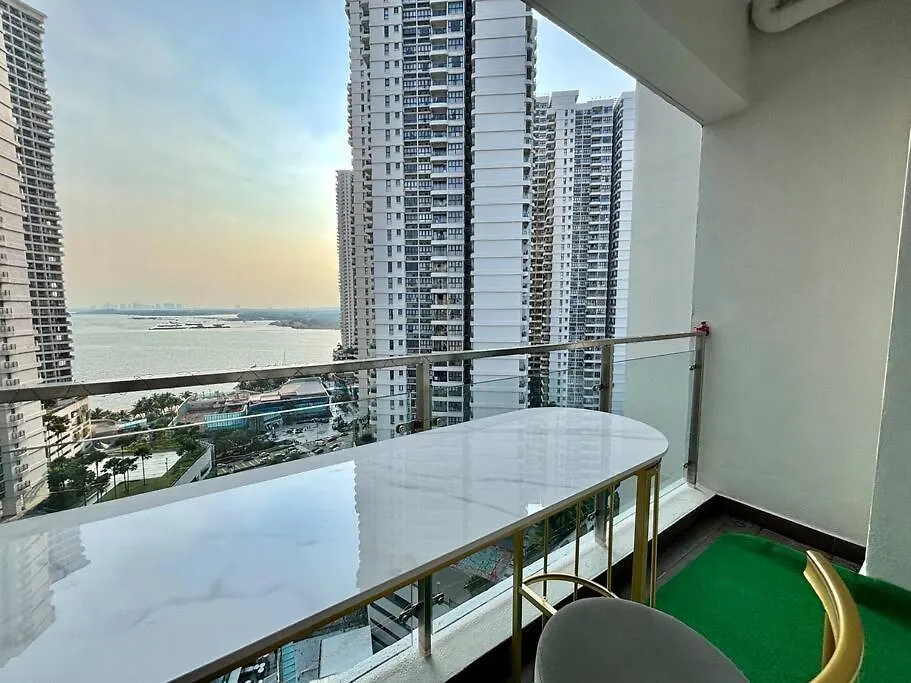 Dangabay Cozyseaview 2Bed 3-4Pax Acessmall Johor Bahru 0*,  Malaysia