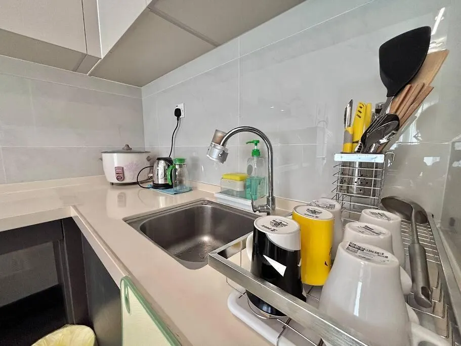 Dangabay Cozyseaview 2Bed 3-4Pax Acessmall Johor Bahru 0*,