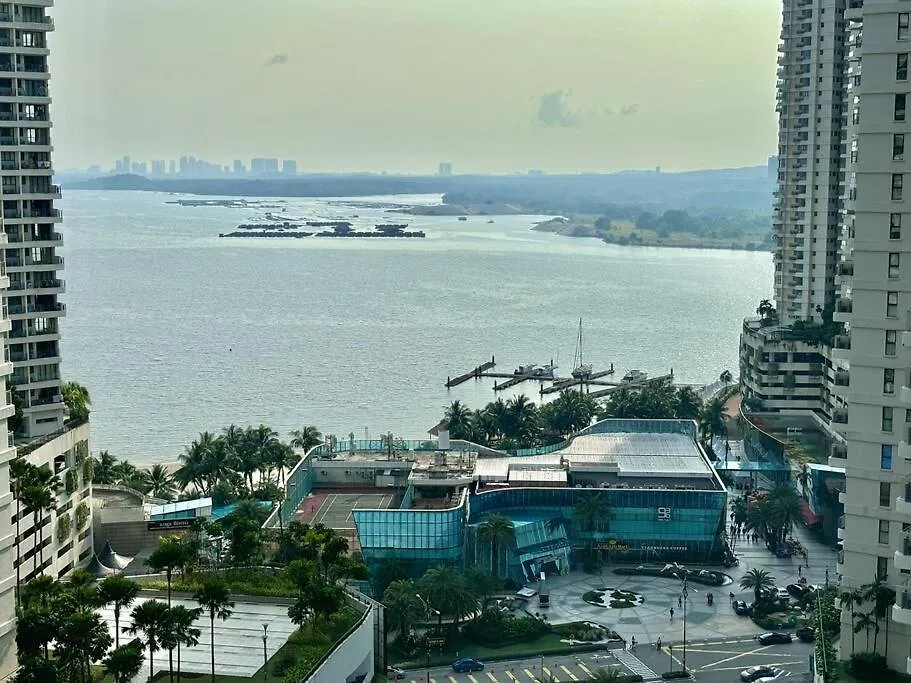 Dangabay Cozyseaview 2Bed 3-4Pax Acessmall Johor Bahru Malaysia