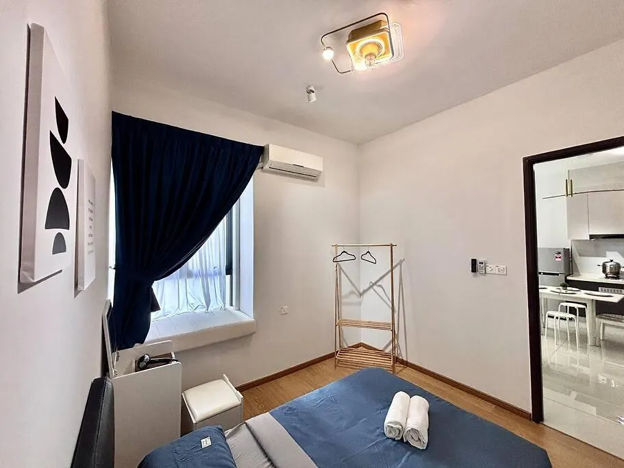 Dangabay Cozyseaview 2Bed 3-4Pax Acessmall Johor Bahru Apartment