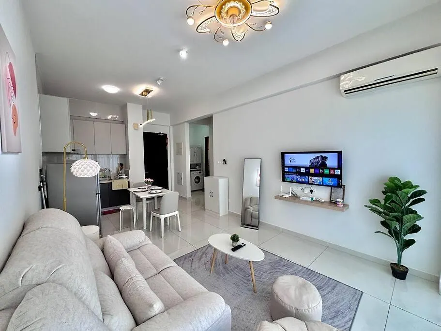 Apartment Dangabay Cozyseaview 2Bed 3-4Pax Acessmall Johor Bahru Malaysia