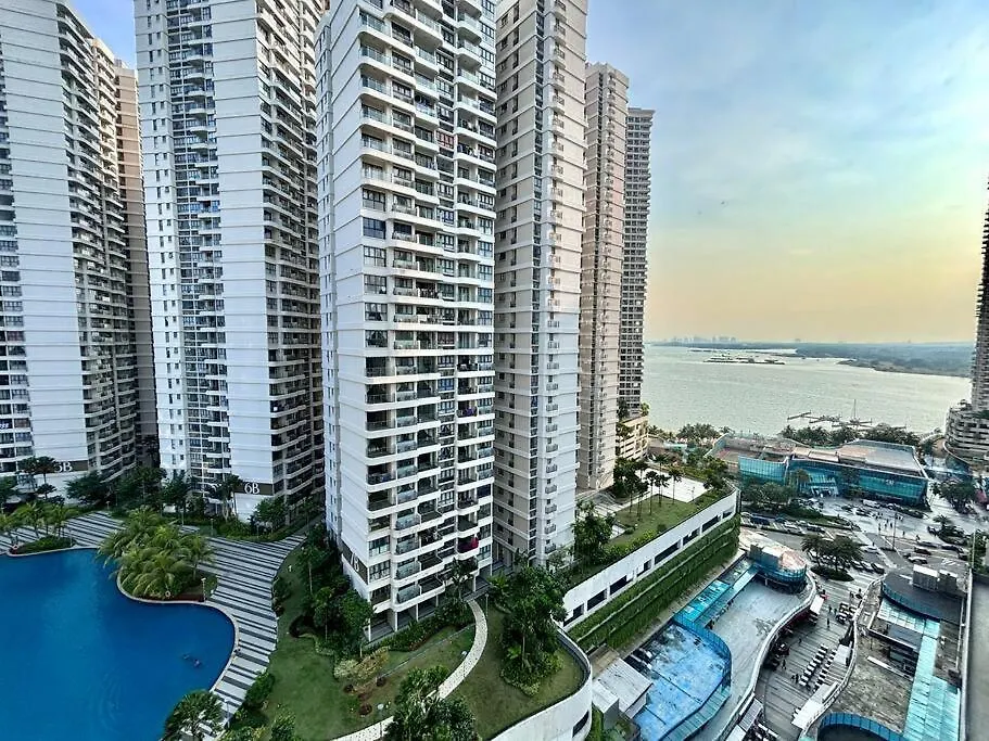 Dangabay Cozyseaview 2Bed 3-4Pax Acessmall Johor Bahru